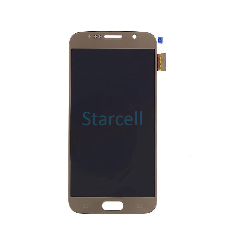 Lcd-Samsung-S6-Gold